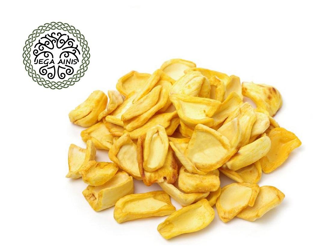 Duonvaisio traškučiai (Jackfruit chips)