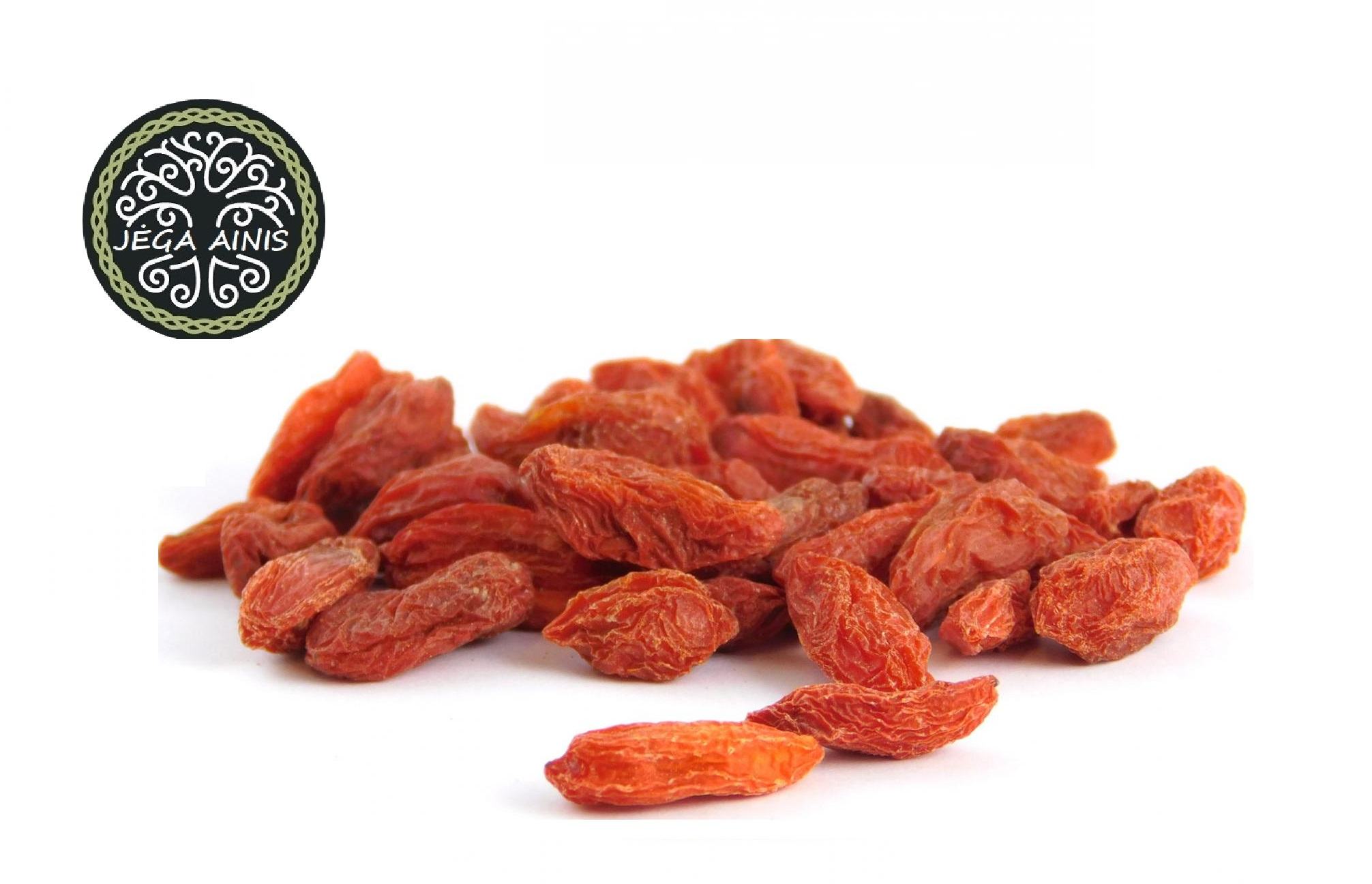 Goji (kininio ožerškio) uogos
